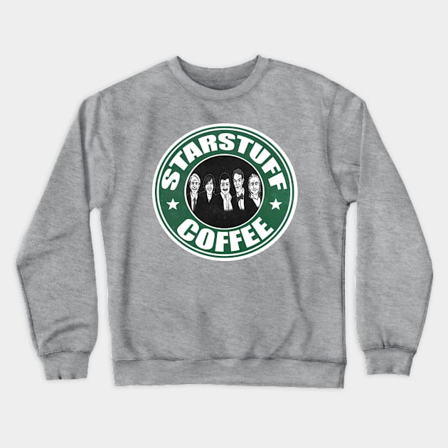 Starstuff Coffee Crewneck Sweatshirt by kurticide